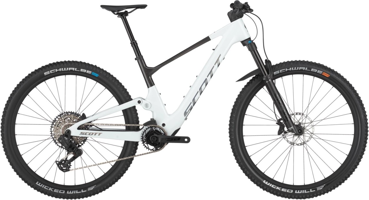 Scott Lumen 905 cumulus white / carbon black 2025 - E-Bike Fully Mountainbike