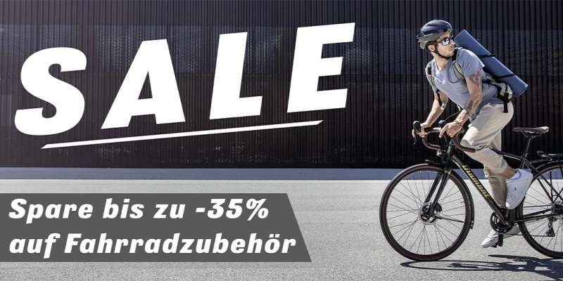 Sale - Fahrradzubehör - 35%