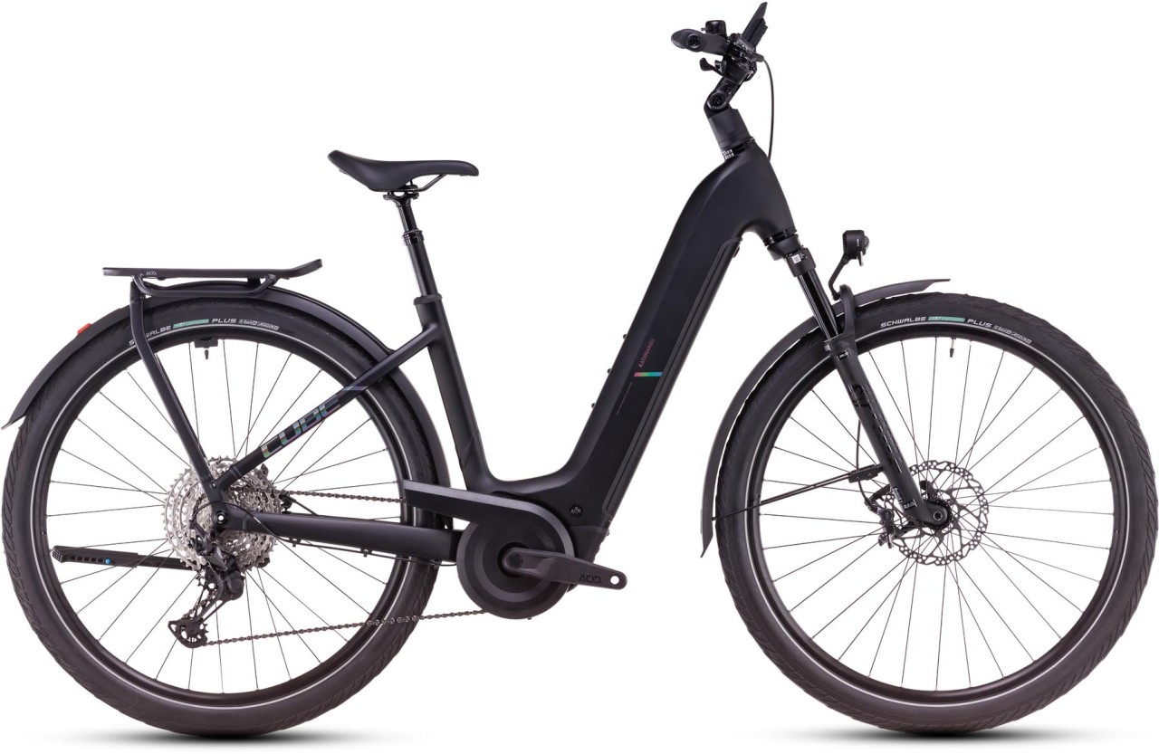 Cube Kathmandu Hybrid EXC black n prism - E-Bike Trekkingrad Tiefeinsteiger