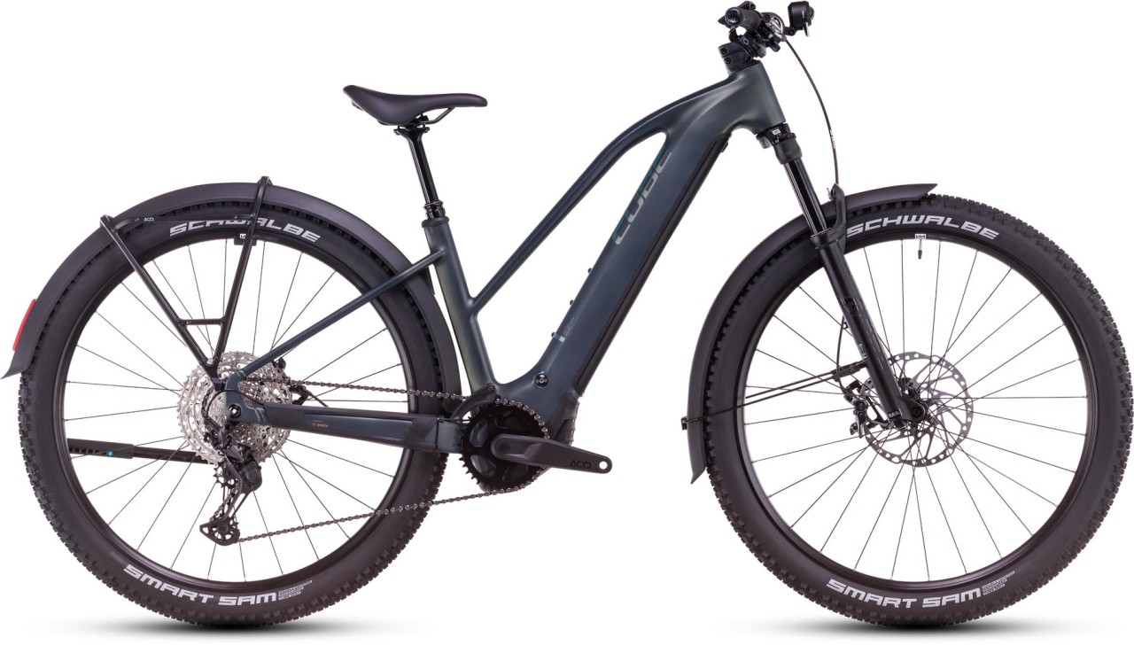 Cube Reaction Hybrid SLX Allroad sagebrushgreen n prism - E-Bike Hardtail Mountainbike Damen