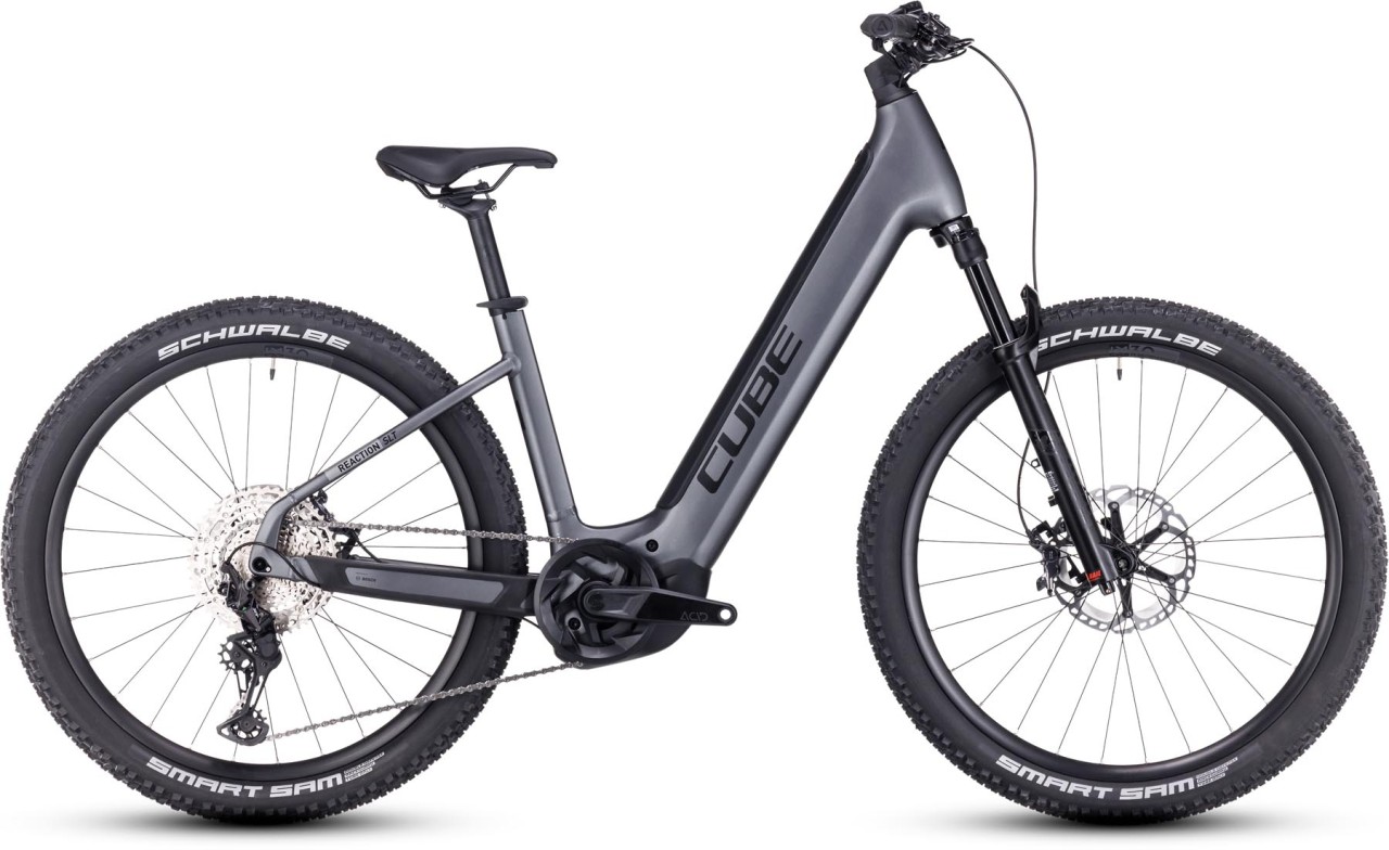 Cube Reaction Hybrid SLT 750 prizmsilver n grey 2024 - E-Bike Hardtail Mountainbike Tiefeinsteiger