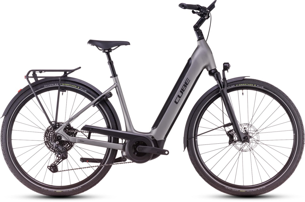 Cube Supreme Hybrid SLX 625 grey n lunar 2025 - E-Bike Trekkingrad Tiefeinsteiger